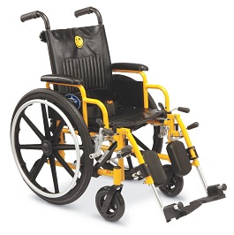 14" Toddler & Kids Pediatric Wheelchair-300 Lbs Cap