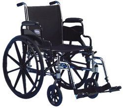 18" Wide Lightweight Wheelchair Tracer SX5-300 Lbs Cap