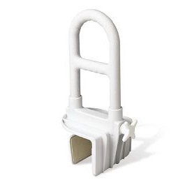 Adjustable Tub Grab Bar No Assemby Required-250 Lbs Cap.