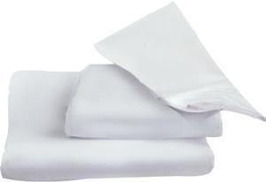 3-Piece Standard Hospital Bedding Sheet Set with Elastic Corners
