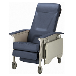 3-Position Recliner Geriatric Chair 250 Lbs Capacity-Deluxe