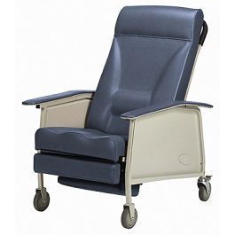 3-Position Recliner Geriatric Chair 400 Lbs Capacity-Deluxe Wide
