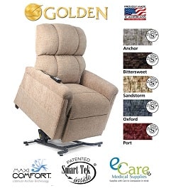 Medium Zero Gravity Comforter Lift Chair Recliner-375 Lbs Cap
