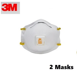 3M 8511 N95 Masks 2 Count