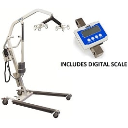 Easy Lift Electric Hoyer Lift With Digital Scale-400 Lb Cap