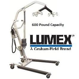 Lumex Easy Lift Electric Hoyer Lift - 600 Lb Cap